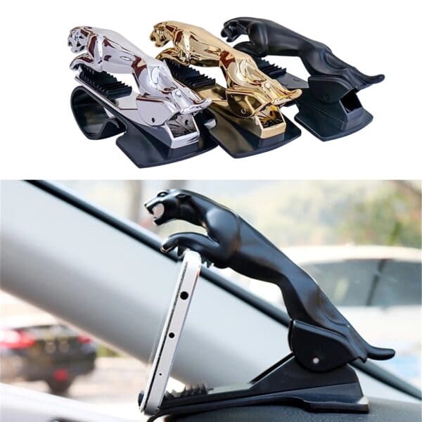 Cool Jaguar Cheetah HUD Car Phone Holder